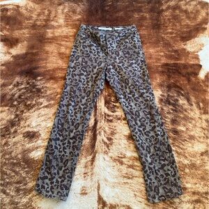 Jones New York Animal Print Jeans petite